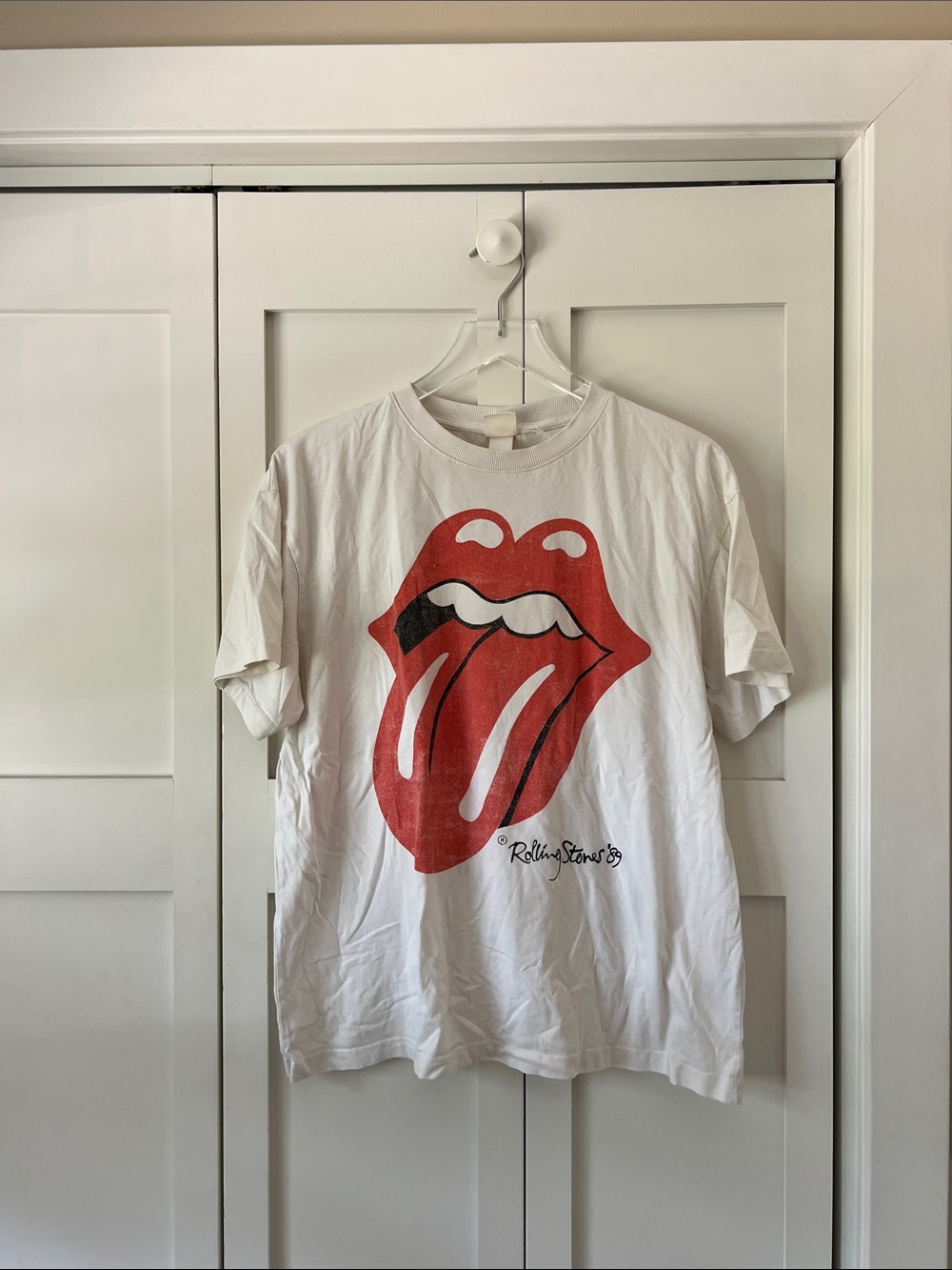 H&M The Rolling Stones Graphic Concert Tour Tee Size M